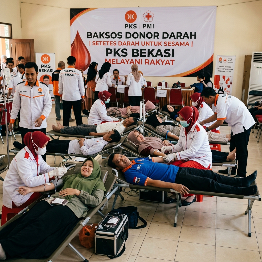 Baksos Kesehatan Gratis di Setu
